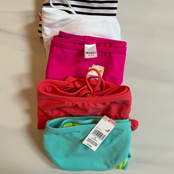 XL- Lot of 5 Mix & Match Bikini Bottoms - Picture 4 of 12